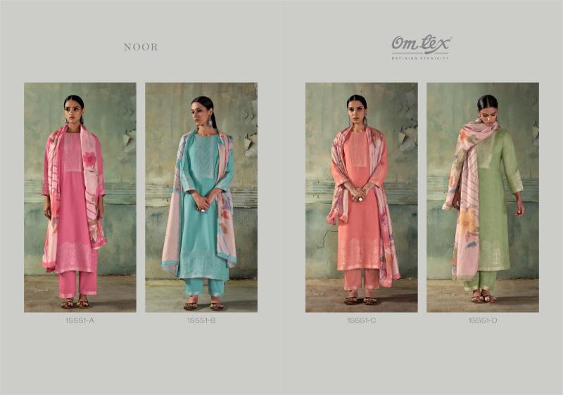 Omtex noor dress materials wholesale hyderabad
